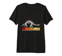 Dinosaur with Candles on Their Backs Candlesaurus Dino Premium T-Shirt