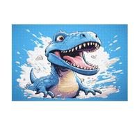 Dinosaur Wooden Jigsaw Puzzles for Adults 1000 Piece Puzzle for Kids & Teens, Fun Educational Games for Family Game Night （75×50cm）