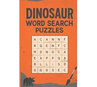 Dinosaur Word Search Puzzles: 60 Prehistoric Word Find Games | Ancient Creatures, Fossils & Science