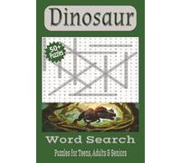 Dinosaur Word Search: Words Searches with Easy to Read Print about dinosaurs, paleontology, dinosaur anatomy and more | 6x9 inches, 110 pages | 50+ ... Vacations, Free Time and Stress relief.