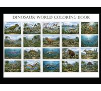 Dinosaur World Coloring Book: Pastime and enjoyment