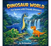 Dinosaur World: Fun Scenes with Friendly Dinosaurs