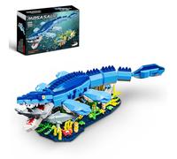 Dinosaur World Mosasaurus Building Set- Compatible with Lego Sets for Boys 8-14, Jurassic Ocean Building, Birthday Gift Set for Boys & Adults (787 Pcs)