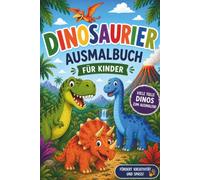 Dinosaurier Ausmalbuch für Kinder