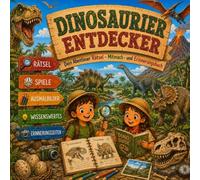 Dinosaurier Entdecker: Das große Dinosaurier-Mitmachbuch mit Wissen, Rätseln, Ausmalbildern und spannenden Entdecker-Abenteuern (Wissens-Entdecker)
