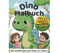 Dinosaurier Malbuch für Kinder 3-7 Jahre