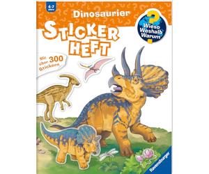 Dinosaurier Stickerheft