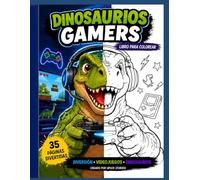 Dinosaurios Gamers Para Colorear