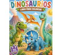 DINOSAURIOS: LIBRO PARA COLOREAR