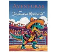 Dinosaurios Mexicanos: Libro para colorear de dinosaurios con temática mexicana para niños.