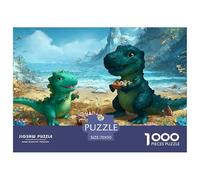 Dinosaurs 1000-piece Puzzle 70x50cm/1000pcs, - Creative Stress-relief Game, Educational And Home Decoration, Gift for Families