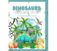 Dinosaurs Activity Coloring Book
