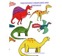 Dinosaurs and prehistoric creatures, including some favorites like Tyrannosaurus Rex, Stegosaurus, and Triceratops, perfect for your kid-friendly coloring page