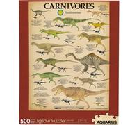 Dinosaurs - Carnivores Smithsonian 500 piece jigsaw puzzle 480mm x 350mm (nm)