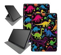 Dinosaurs Colorful Case Design for Microsoft Surface Pro 8 13-inch Tablet, 360 Degree Rotating Multiple Viewing Angles Case for Microsoft Surface Pro 8 with Auto Sleep/Wake