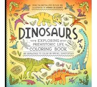 Dinosaurs Coloring Book: 40 Drawings to Color