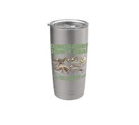 Dinosaurs Did Not Read Funny Book Lover Design Stainless Steel Insulated Tumbler
