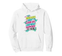 Dinosaurs Didnt Learn Art Look What Happened to Them Teacher Pullover Hoodie