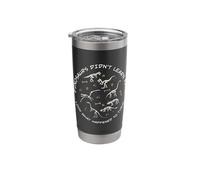 Dinosaurs Didn't Learn Math Funny Mathematics Teacher Humor Stainless Steel Insulated Tumbler