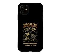 Dinosaurs Didn't Show Their Work Funny Math Teacher Design Case for iPhone 11