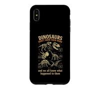 Dinosaurs Didn't Show Their Work Funny Math Teacher Design Case for iPhone XS Max