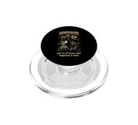 Dinosaurs Didn't Show Their Work Funny Math Teacher Design PopSockets PopGrip for MagSafe