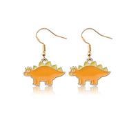 Dinosaurs Earrings Dinosaurs Lover Gift Dinosaur Charm Earrings Dinosaur Jewelry for Women, S, No Gemstone