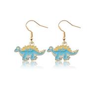 Dinosaurs Earrings Dinosaurs Lover Gift Dinosaur Charm Earrings Dinosaur Jewelry for Women, S, No Gemstone