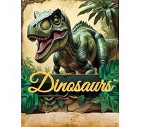 Dinosaurs: Explore the legal era and fill each page with color! | Coloring Notebook with +50 Unique Illustrations | Relax, have fun and awaken your creativity | Perfect for all ages.
