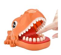 Dinosaurs Game - Bites Toy with Sound for Children | Engaging Tricky Board Games for Family Entertainment Tabletops Play Birthday Parties Indoor Fun, 14.5x9.4x10cm