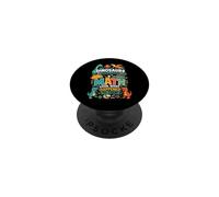Dinosaurs Hate Math Look What Happened To Them PopSockets Adhesive PopGrip