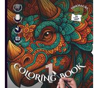 Dinosaurs - Mandala: 50 Unique Dinosaur Colouring Designs for Teens, Adults, and Mandala Lovers (LnL Colouring Books)
