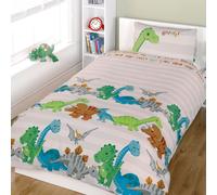 Rapport Home Furnishings Rapport Home Dinosaur Duvet Set Natural Toddler
