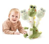 Dinosaurs Plush Interactive Baby Toys,Similar to Dancing Cactus withTalking Recording Repeating Speaking,Singing Dancing Dinosaurs Toy Gifts for Kids