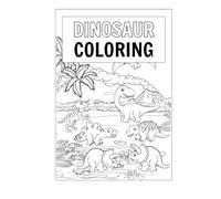 Dinosaurs Pun Coloring Booklet