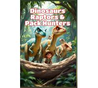 Dinosaurs Raptors and Pack Hunters for Kids: Facts About Velociraptor Deinonychus Feathered Predators and How They Hunted Prey (Dinosaurs Basic For Kids)