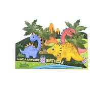 Dinosaurs Rawsome 3D Pop Up Birthday Card For Child By Alljoy Cards