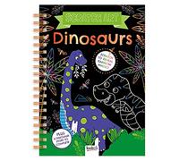 Dinosaurs: Scratch Art