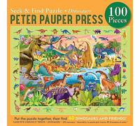 Dinosaurs Seek & Find 100-Piece Jigsaw Puzzle
