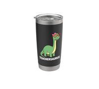 Dinosaurs Teachersaurus Like A Normal Teacher More Awesome Stainless Steel Insulated Tumbler