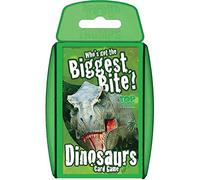Top Trumps Dinosaurs Classics Card Game, Discover interesting facts in this educational packed game including the killer rating for a Tyrannosaurus Rex, makes a great gift for ages 6 plus