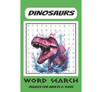 Dinosaurs Word Search Puzzle Book: Word Searches with Easy to Read Print about Dinosaurs, Prehistoric, Jurassic and more|6x9 inches, 110 pages|50+ ... Gift for Vacations, Holidays, and relaxation.