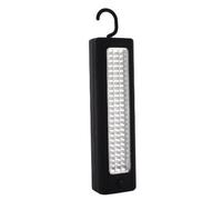 DINOWIN 72 LED Ultra Bright Work Light, Magnetic Light with Hanging Hook,Portable Battery Operated Inspection Lamp Torches for Camping, Household,Attic, DIY,Workshop, Fishing (Black)