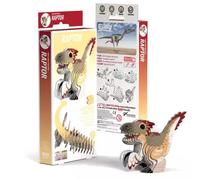 Dinozaur Raptor Eugy Eko Układanka 3D Qelements