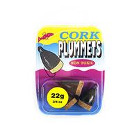 Dinsmores Non Toxic Cork Plummet Sinker - Black, 22 g