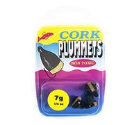 Dinsmores Non Toxic Cork Plummet Sinker - Black, 7 g (Packaging may vary )