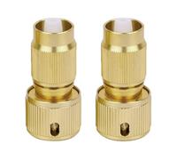 2Pcs Garden Expandable Hose Repair Kits Aluminium Faucet Adapter Water Hose Connector Expandable Garden Hose Repair