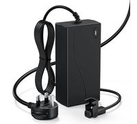 DINTYOU 29V 2A Recliner Power Supply, 58W AC/DC Adapter Transformer with UK Mains Cable Compatible with Electric Sofa, Lift Chair, Massage Chair, OKIN, Limoss, La-Z-Boy, 2-Pin Flat Round Connector
