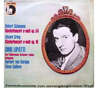 Dinu Lipatti , Robert Schumann / Edvard Grieg - Klavierkonzert A-moll Op. 54 / Klavierkonzert A-moll Op. 16 - Dacapo - VP 8054