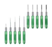 DINYO Upgraded 10pcs Pin Extractor Tools Pin Terminal Removal Tool Kit- Car Depinning Tool Kit Electrical Wire Connector Pin Release Tools Terminal Ejector kit for Automotive Household Devices